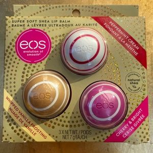 EOS lip balm trio